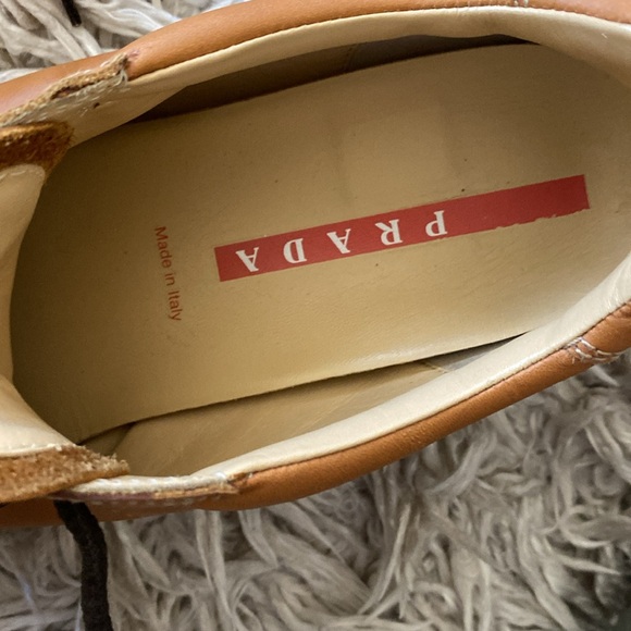 Prada Brown Leather Womens Brogues Size 38 (US size 8 equivalent) - Picture 9 of 9